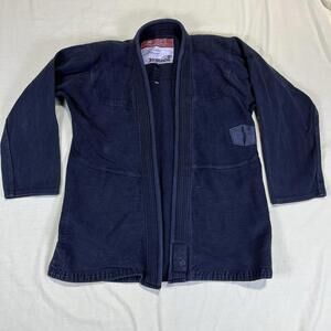 Hooks 93 Jiu Jitsu GI Kuroibi Black A2 Black BJJ MMA Top Only No Belt